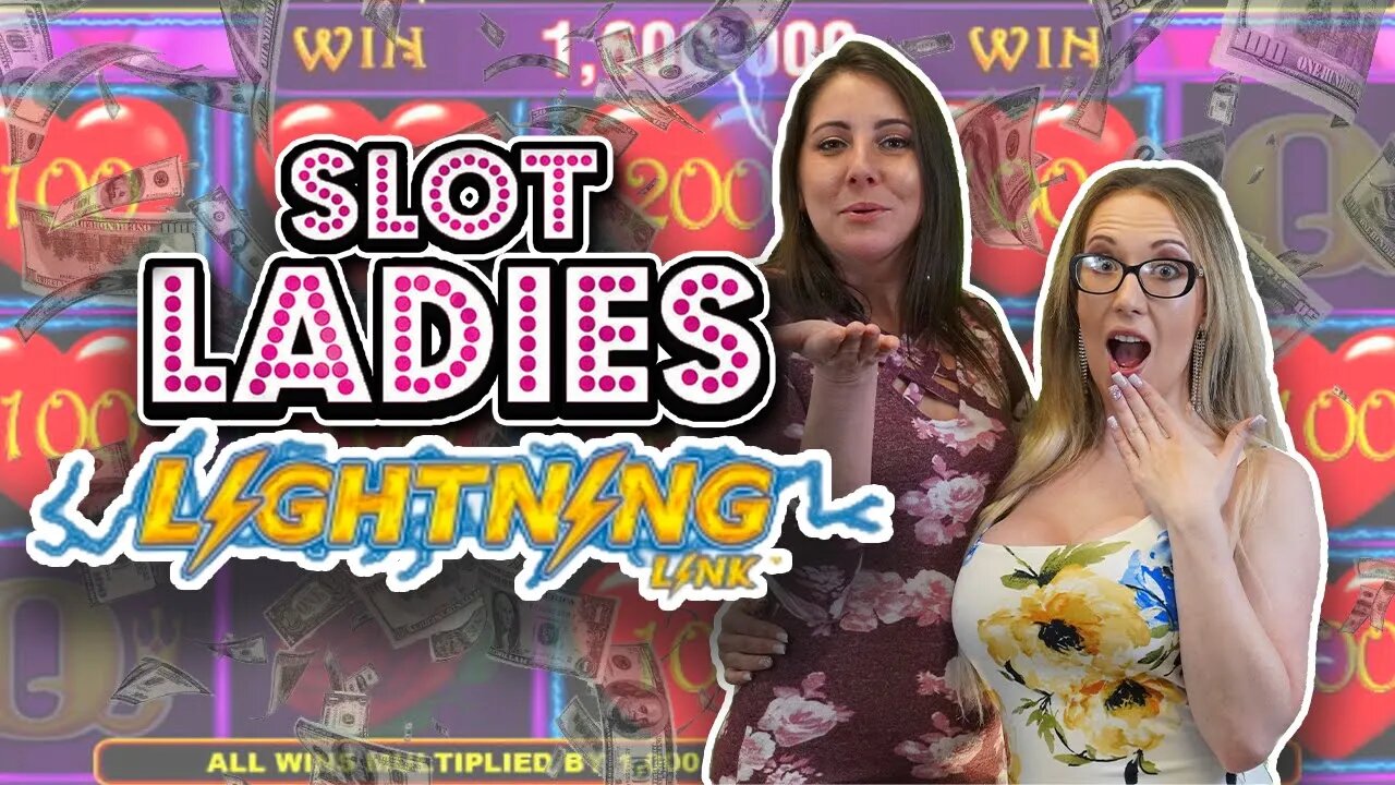 The 🚒 SLOT LADIES Love 🫶 LIGHTNING LINK!! 🫶 Mega Slot Challenge!!