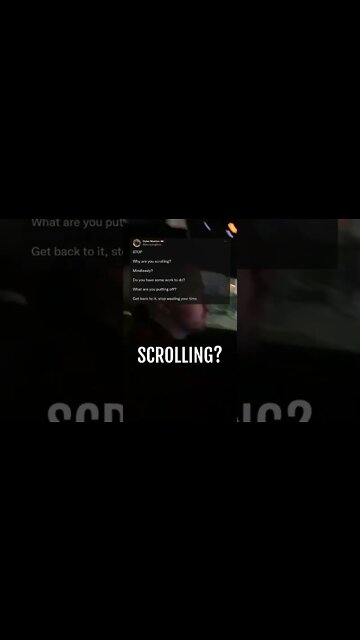 STOP! Why Are You Scrolling? #shorts