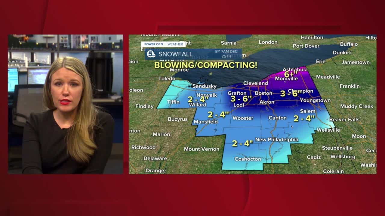 Friday morning update on winter storm