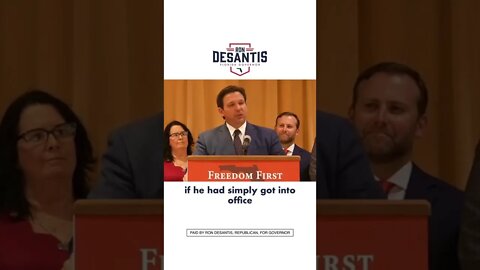 DeSantis REVEALS how America would have been better off