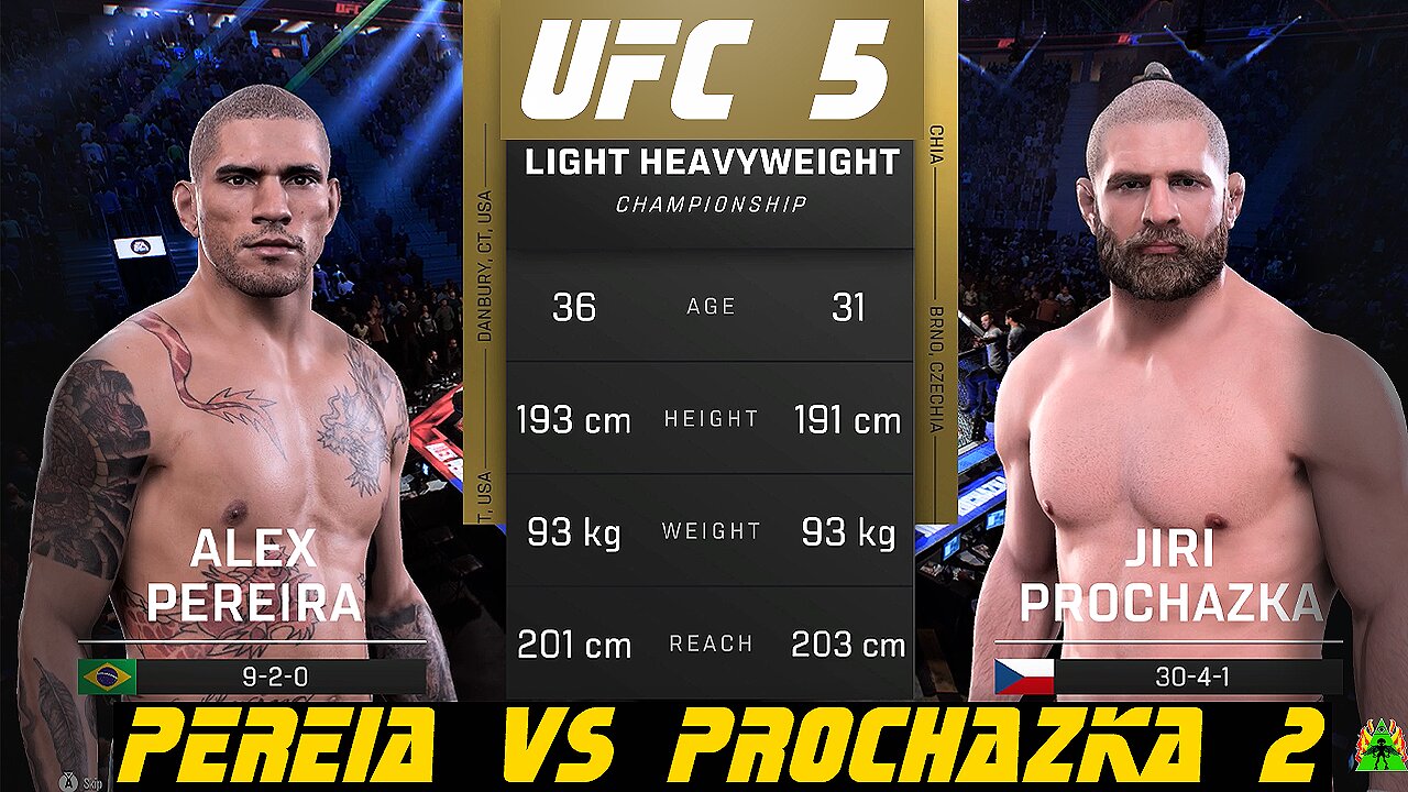 UFC 5 - PEREIRA VS PROCHAZKA 2