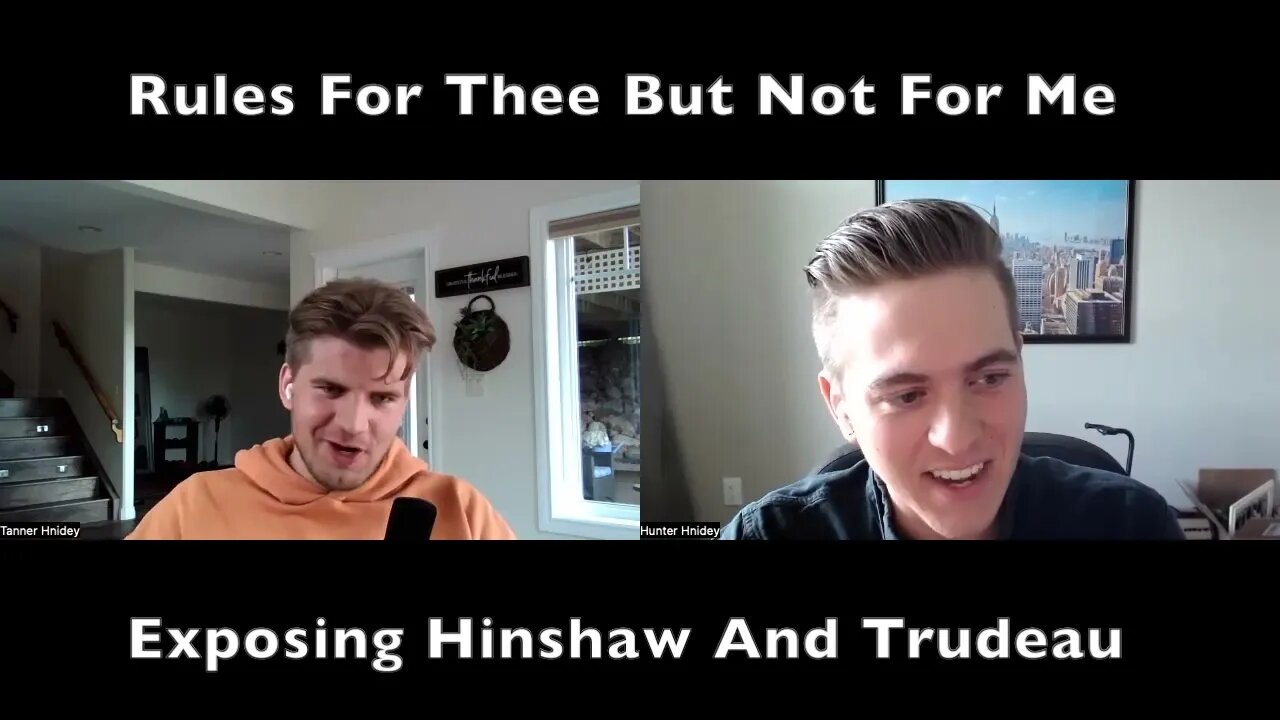 Rules for Thee but Not For Me: Exposing Hinshaw and Trudeau