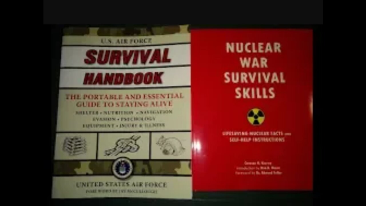 Some Essential Books To Have For When TSHTF & The Power Goes Out!*