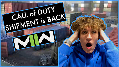 Call Of Duty SHIPMENT IS BACK