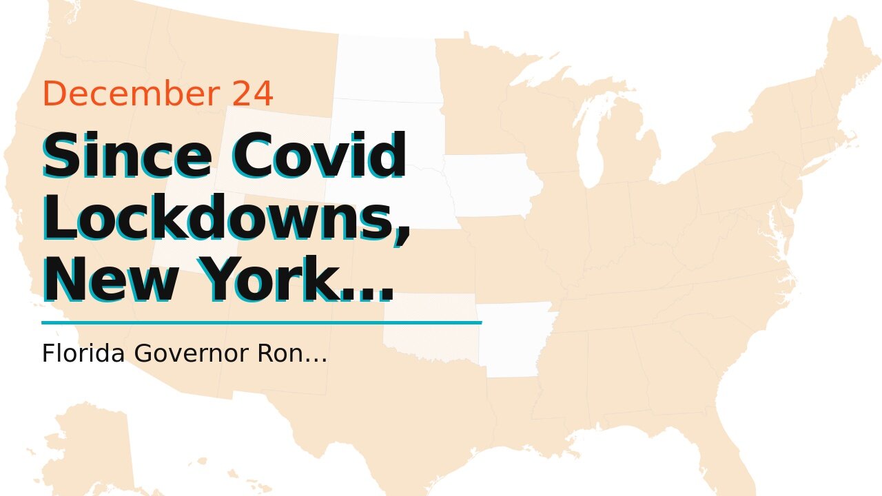 Since Covid Lockdowns, New York Lost More of Its Population than Any Other State