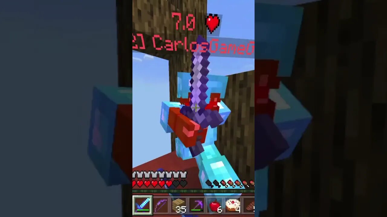 Very Powerfull Charged Attack on CubeCraft