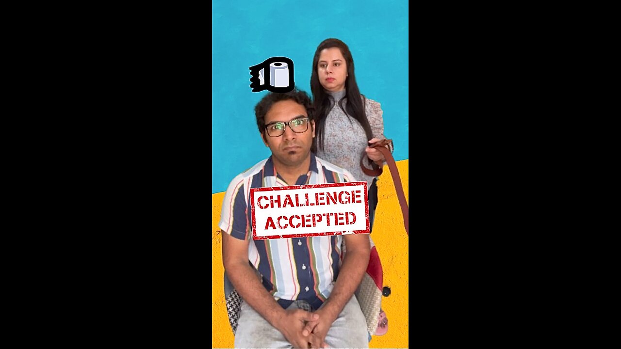 Challenge with wife | Indian Comedy Video | Prank Video #pranks #trending #comedy #indian