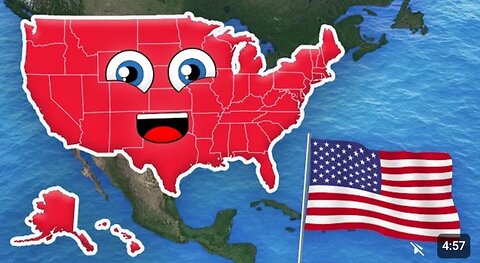 The 50 States Song - 50 States and Capitols of the United States of America Song