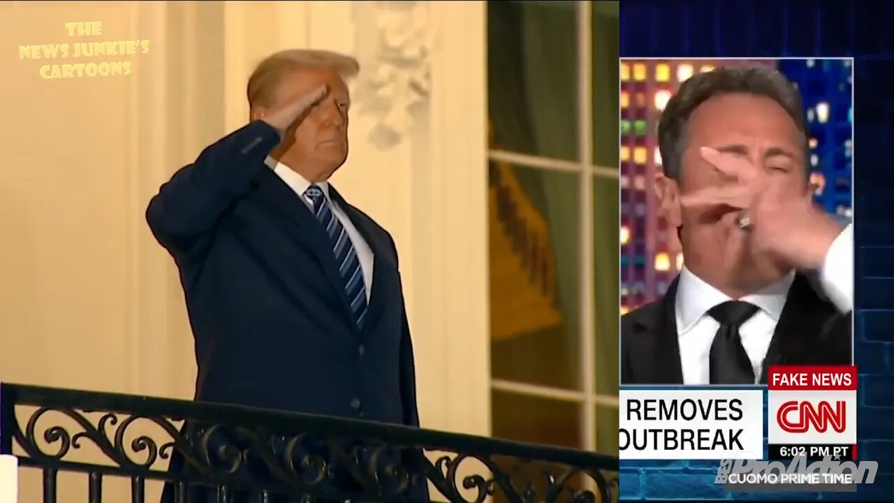 Chris Cuomo Meltdown over Trump's return from hospital.