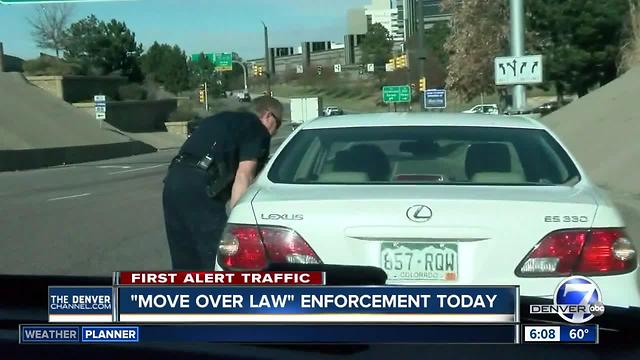 Statewide ‘Move Over’ enforcement happening Tuesday in Colorado