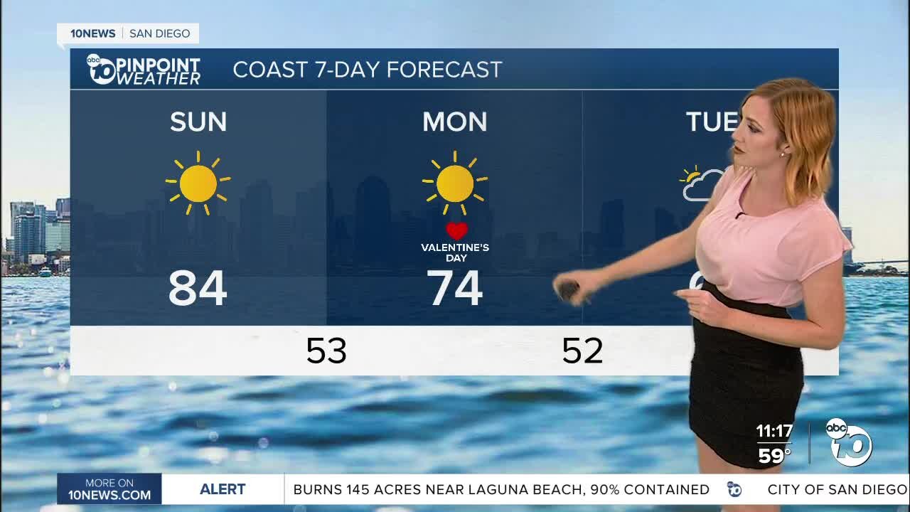 ABC 10News Pinpoint Weather with Meteorologist Leah Pezzetti