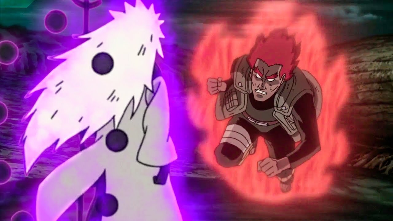 Guy sensei vs Madara Uchiha