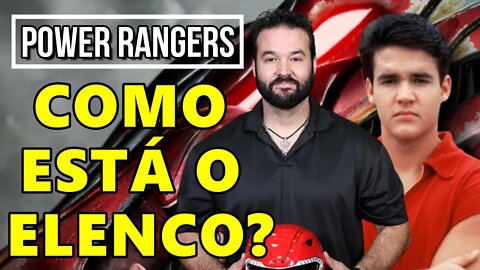 Power Rangers - Como está o elenco?