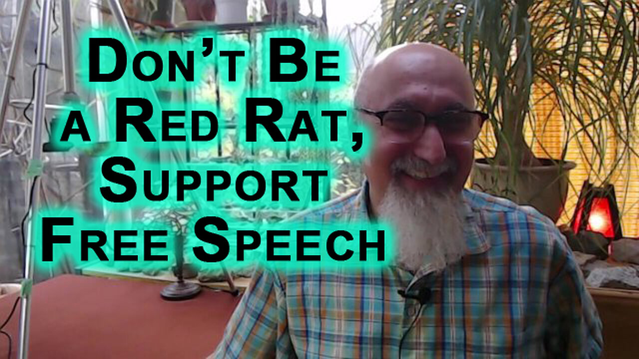 If You Oppose Fake News & Disinformation, Then Support Free Speech, Don’t Be a Red Rat