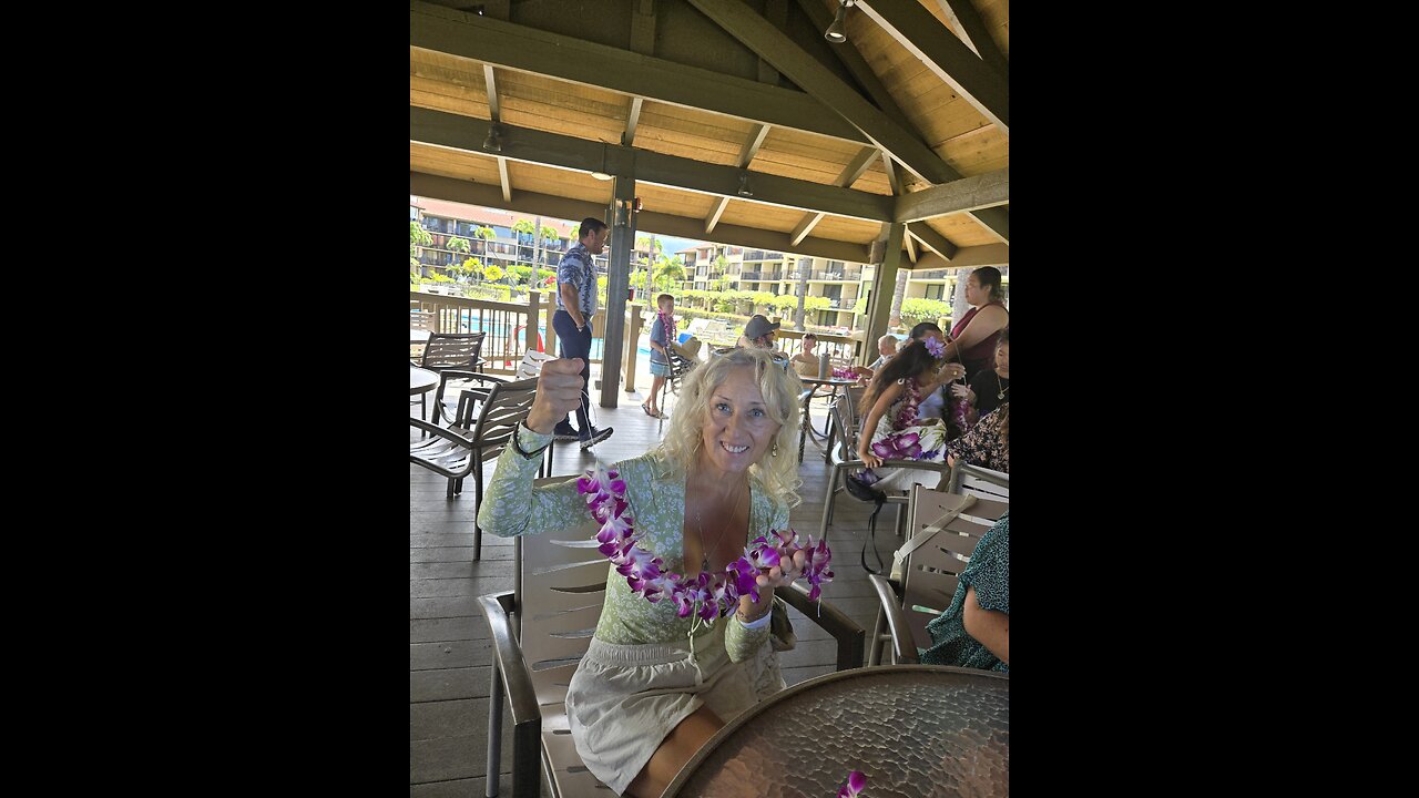 Making a Lei