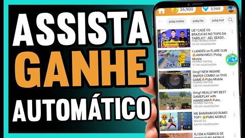 NOVO APP de JOGO que GANHA ASSISTINDO VÍDEOS