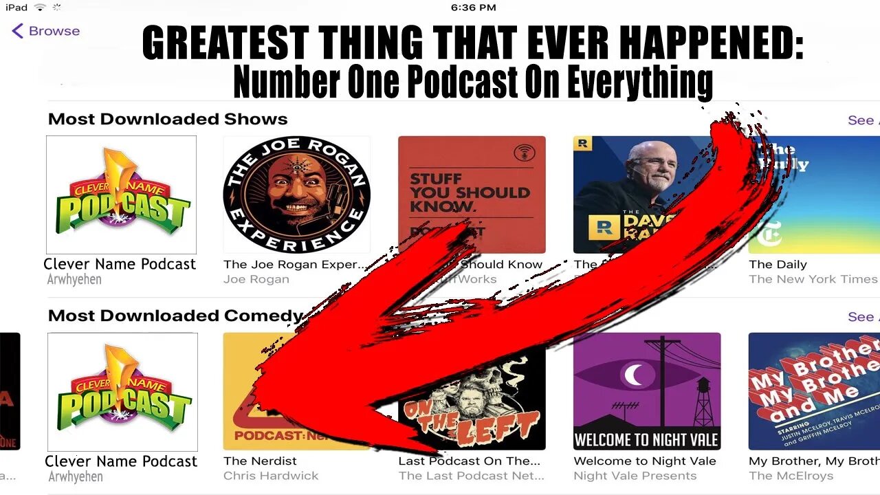 THE GREATEST PODCAST EVER