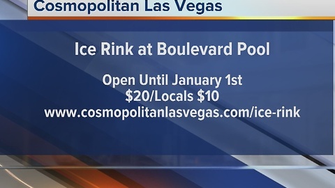 Ice Rink at the Cosmopolitan Boulevard Pool