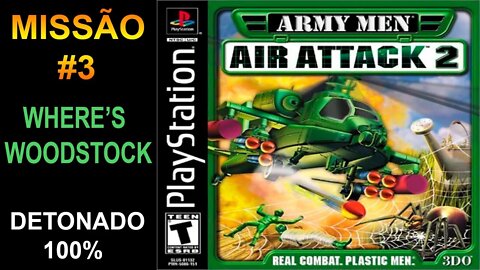 [PS1] - Army Men: Air Attack 2 - [Missão 3 - Where's Woodstock] - Detonado 100% - 1440p