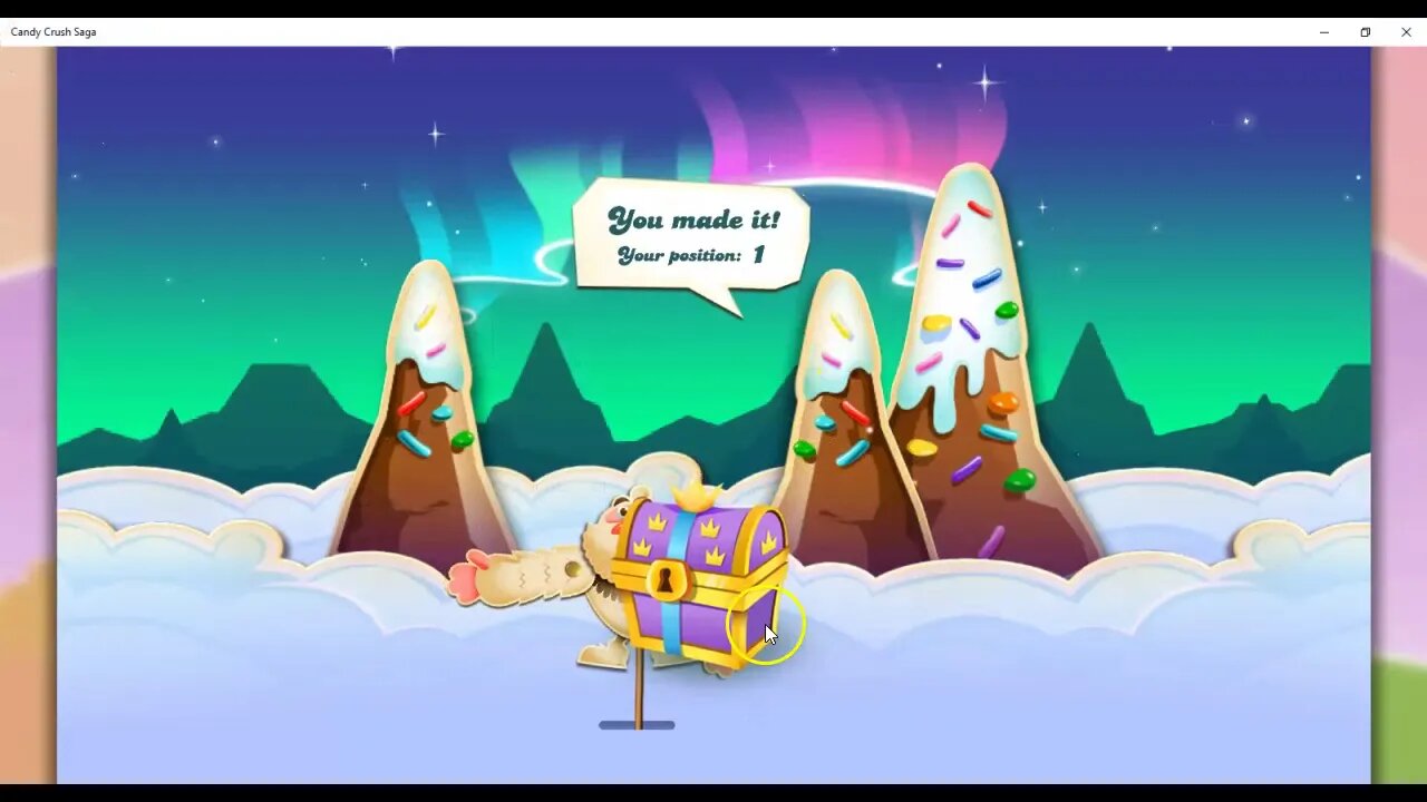 COSMIC CLIMB FINAL PRIZE REVEAL in Candy Crush