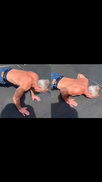 RFK Jr. Posts Push-Up Video After Viral Bench Press: 'Getting in Shape for My Debates'