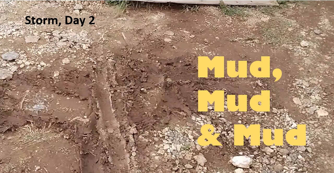 Storm, Day 2. Mud, Mud, & Mud