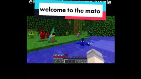 Video curto do jogo minecraft.