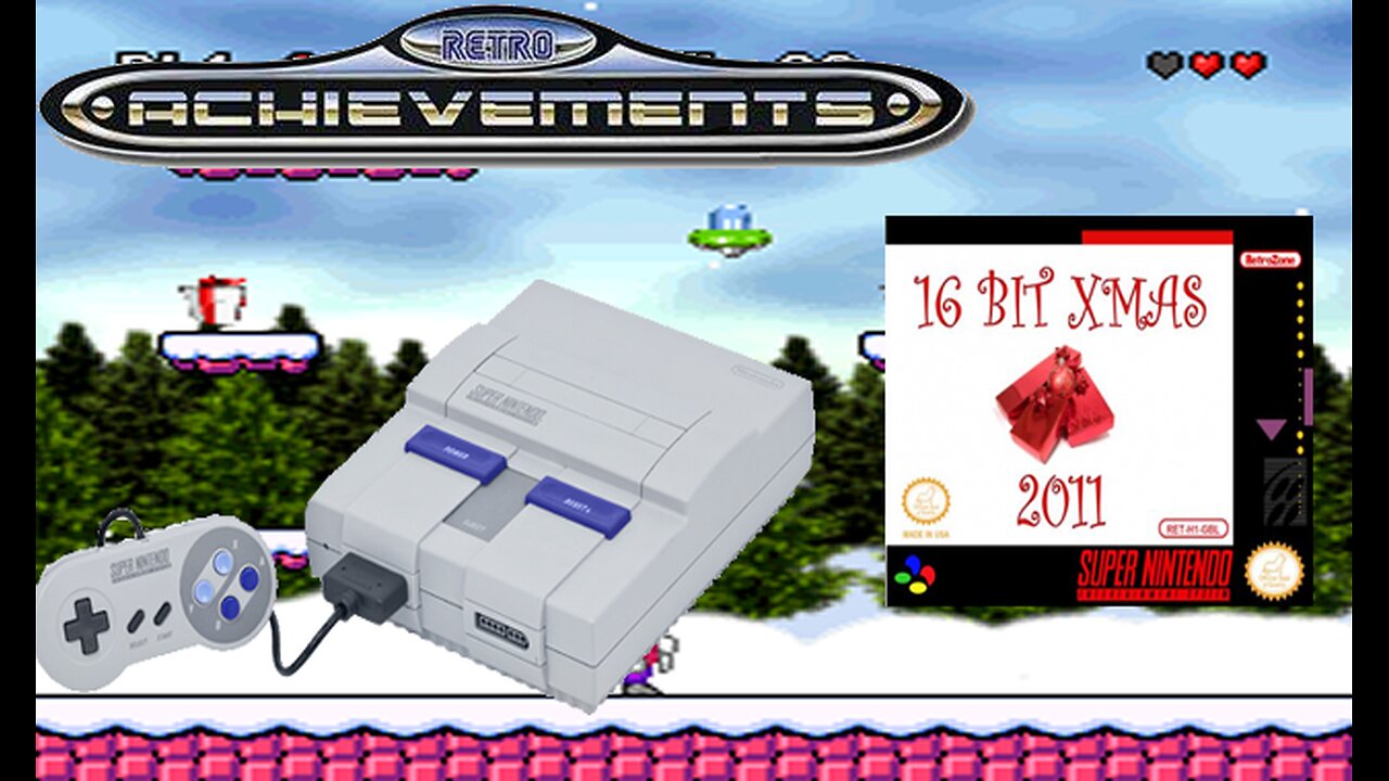 Retroachievements - 16 BIT XMAS 2011 - Christmas Craze (Super Nintendo)