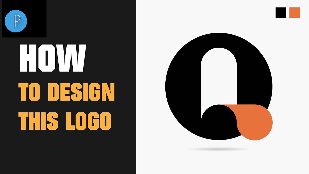 Modern Q Logo Design | Illustrator Tutorial