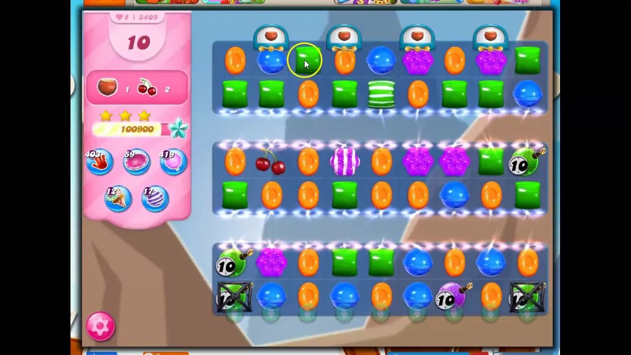 Candy Crush Level 3409 Audio Talkthrough