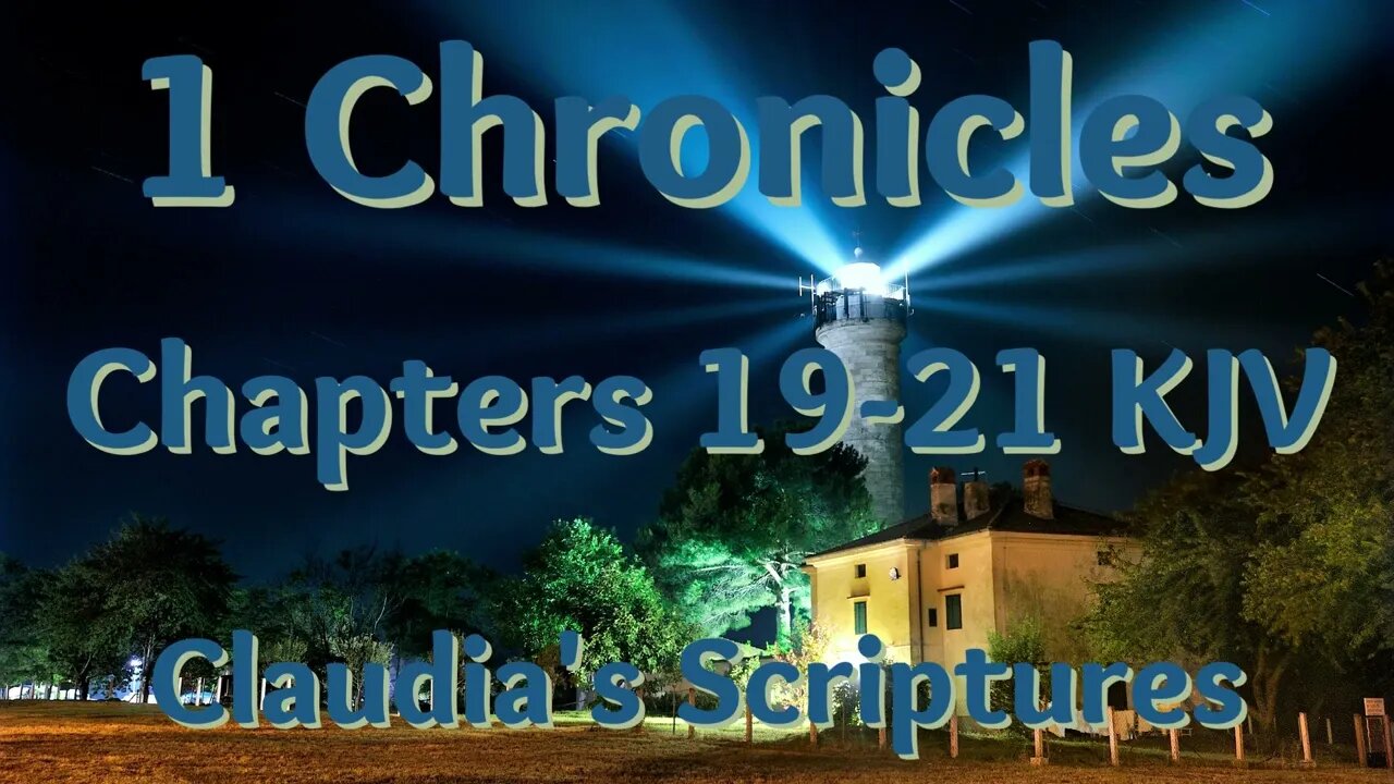 The Bible Series Bible Book 1 Chronicles Chapters 19-21 Audio