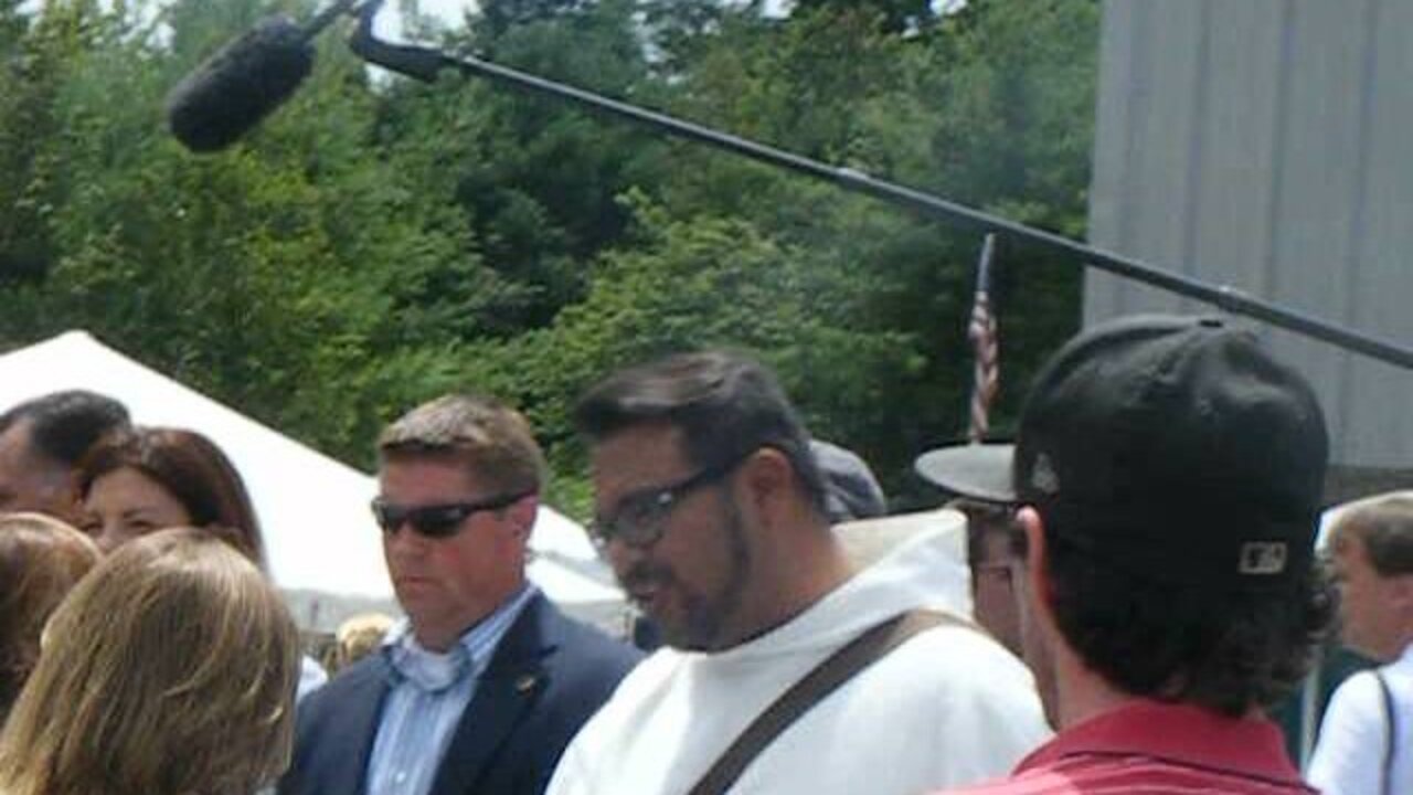 The receiving line at Bow NH 7-20-12.AVI