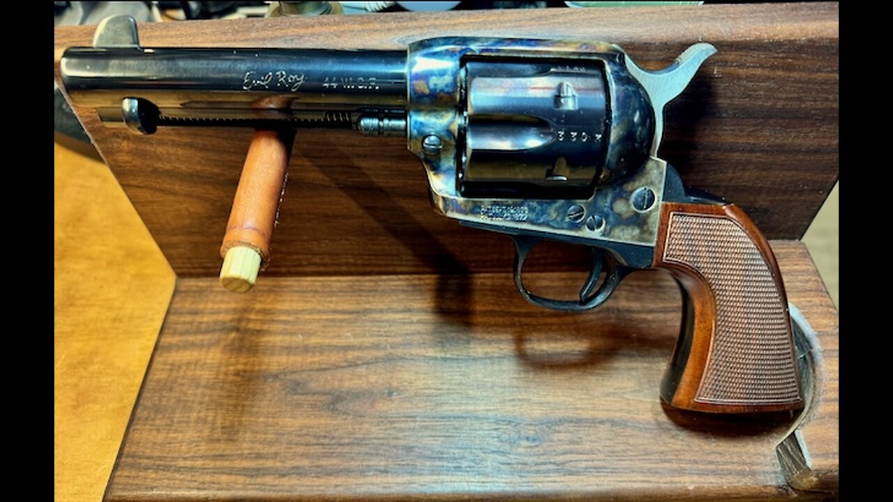 Cimarron/Uberti "Evil Roy" 44 WCF revolver: Overview and first shots