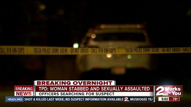 Woman assaulted and stabbed in downtown Tulsa