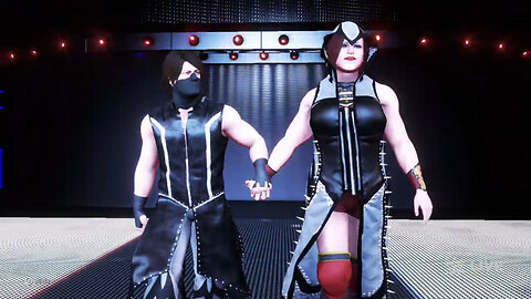 Rayne and Nathan Mercer Alt Entrance - WWE 2K20 Game Clip