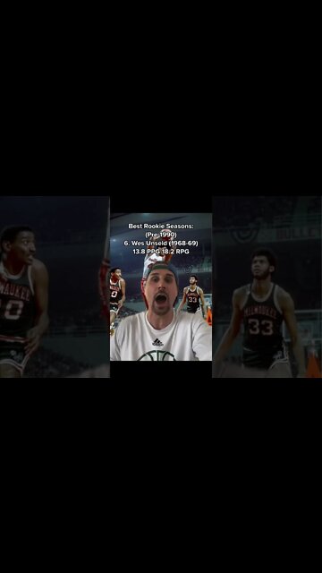 Greatest Rookie Seasons NBA History (Pre-1990) #shorts