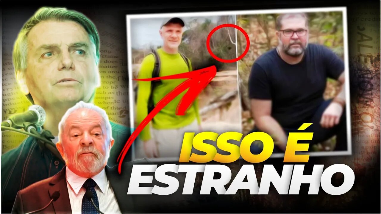 OLHA ISSO É MUITO ESTRANHO VEJA ISSO + PASTOR SANDRO ROCHA + Bruno Pereira e Dom Phillips