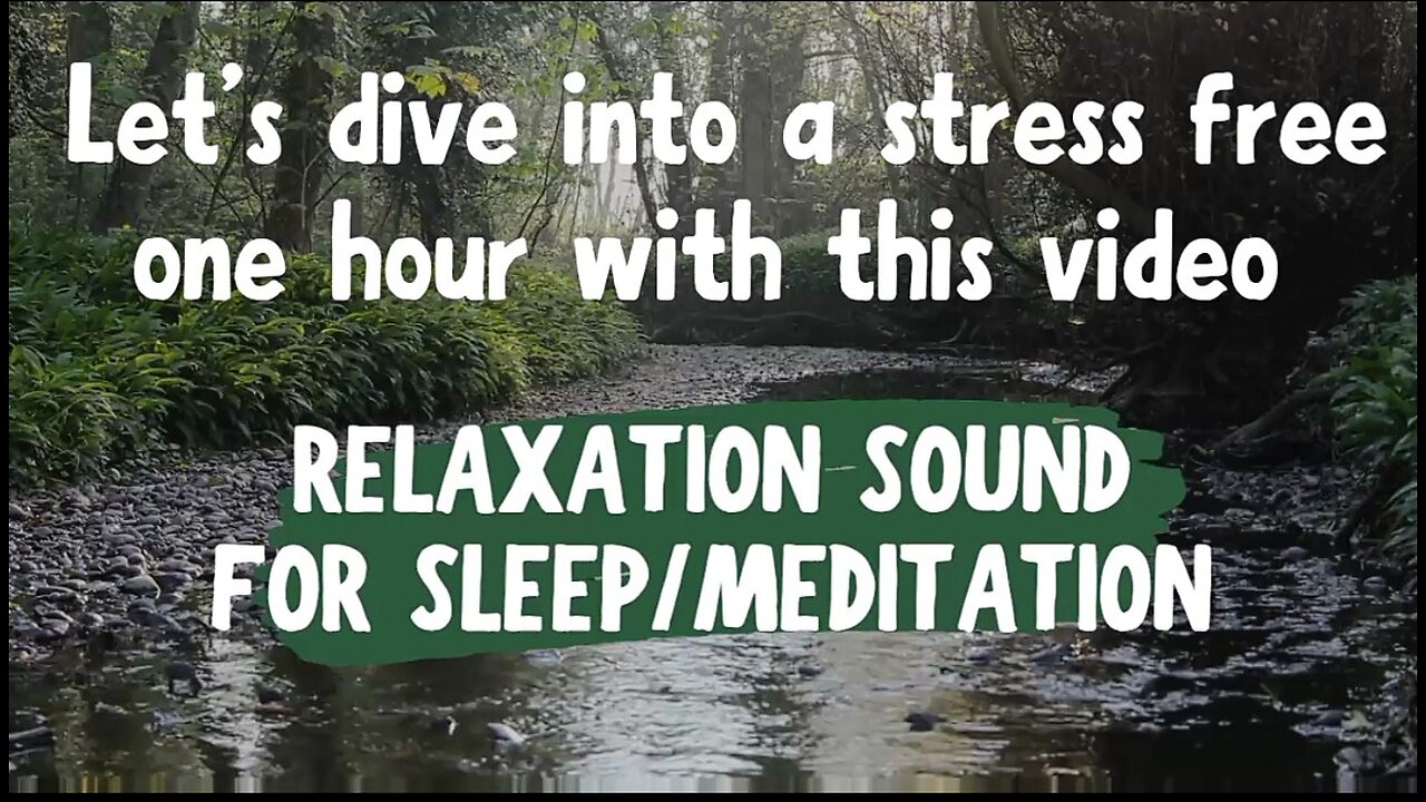 let's into a stress free 1 hour of Relaxing Meditation/Sleeping Sounds with Ih's audios