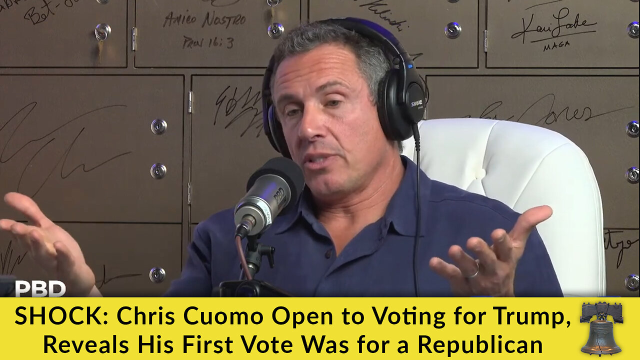 SHOCK: Chris Cuomo Open to Voting for Trump, Reveals His First Vote Was for a Republican