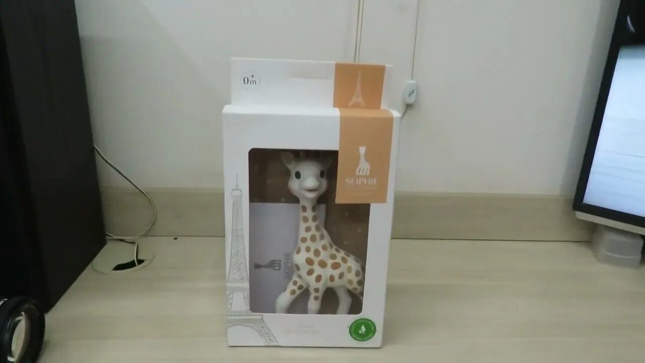 Mordedor, Sophie, Bege, Tamanho único - Sophie La Girafe - Vulli - Girafa