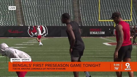 Bengals prepare for first preseason game, AJ Green makes return to Cincinnati