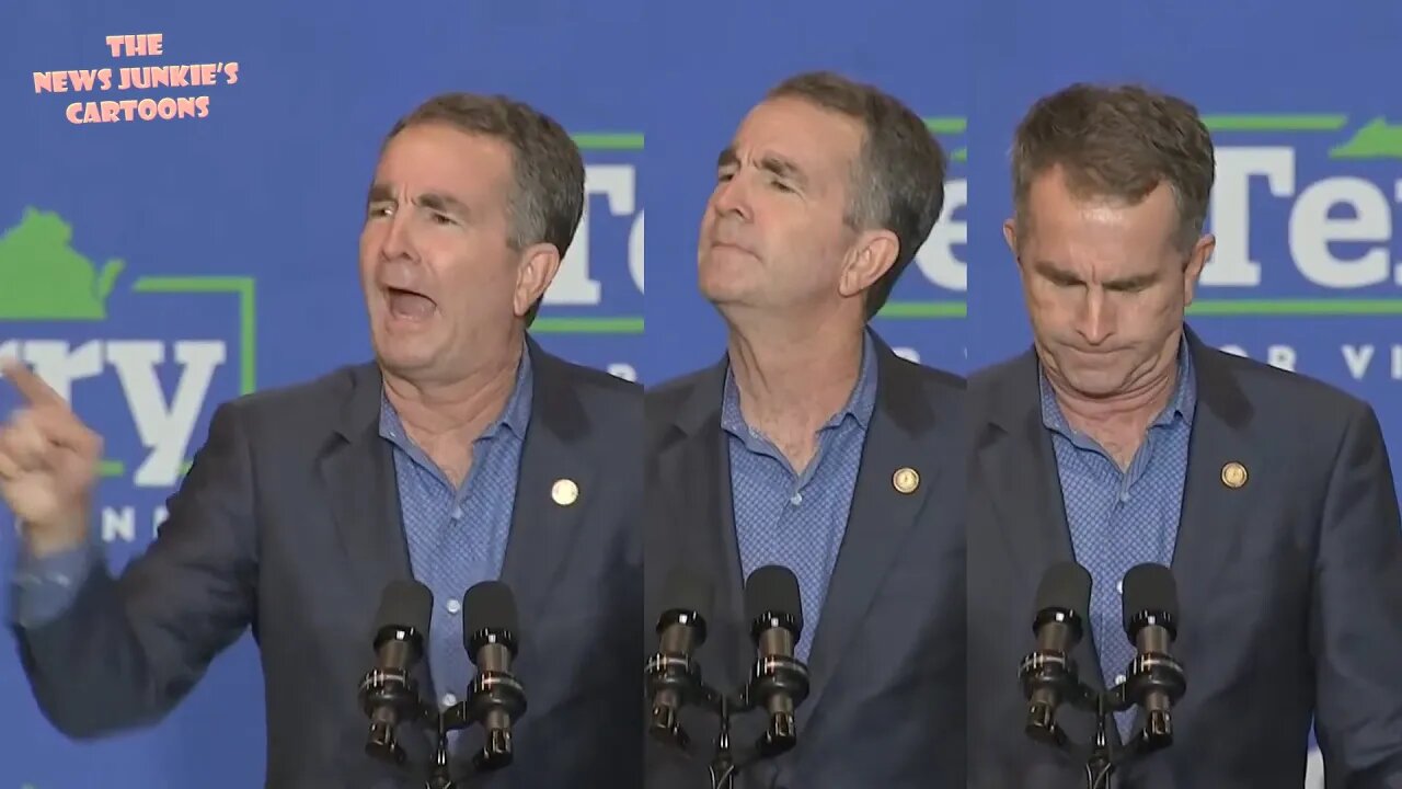 Democrat Northam pathetic support for McAuliffe in Virginia: "We say yes, the democrats say no..."