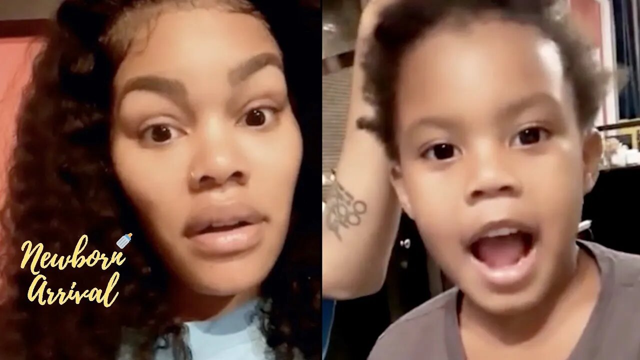 Teyana Taylor Daughter Junie Is Up Late With A Lot To Say! 🗣