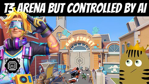 T3 Arena but controlled by AI!