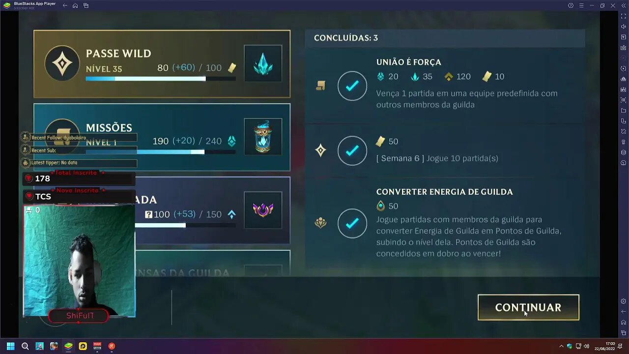 Jogando league of legends wild rift Bora Passa Raiva Pouquinho <3 s2 Deixa Like Vem Comigo