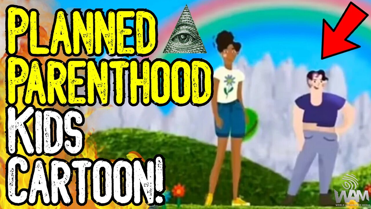 INSANE! Planned Parenthood's KIDS CARTOON! - Promotes Puberty Blockers! - Transhumanist EVIL!