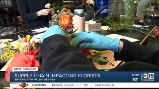 Supply chain impacting florists ahead of VDay