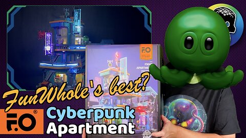 FunWhole’s Cyberpunk Neon City Apartment - LEGO Better Watch Their Backs…