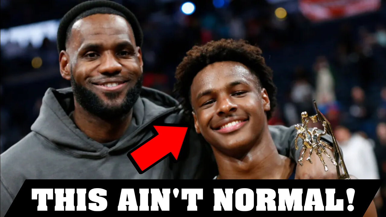 BRONNY JAMES CARDIAC ARREST IS STRANGE...