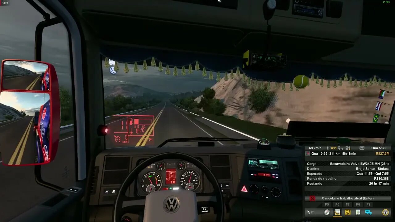 CAICÓ/RN x BREJO SANTO/CE - EAA 1.44 - EURO TRUCK SIMULATOR 2 1.44